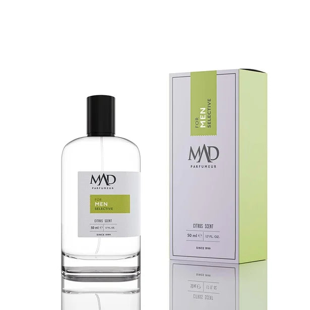 Mad C101 Selective 50 ml Men's Perfume - Создаден и инспириран од „Carolina Herrera - 212 Man“