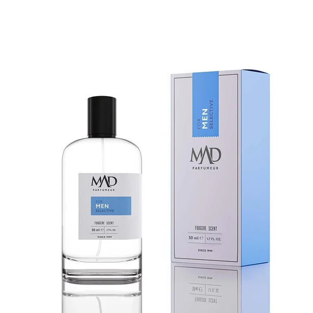 Mad W198 Selective 50 ml Men's Perfume - Создаден и инспириран од „Chanel - Platinum Egoiste“